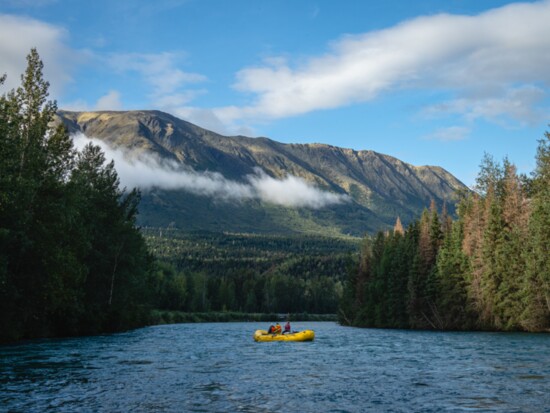 Spend least one day of water-based activityin a guided rafting or fishing trip.