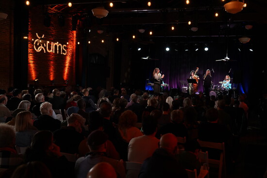 Detroit’s all-women jazz band Straight Ahead as part of the April 2025 UMS Residency at the Ypsilanti Freighthouse. Photo by Peter Smith Photography.