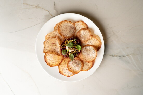 The Audrey, Beet Tartare. Photo by Ben Brown