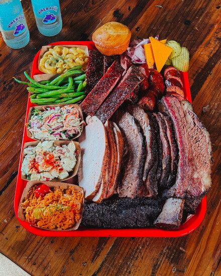 Terry Black’s Barbecue brings its legendary Central Texas barbecue tradition to Houston’s Heights. Photo courtesy of Terry Black's Barbecue