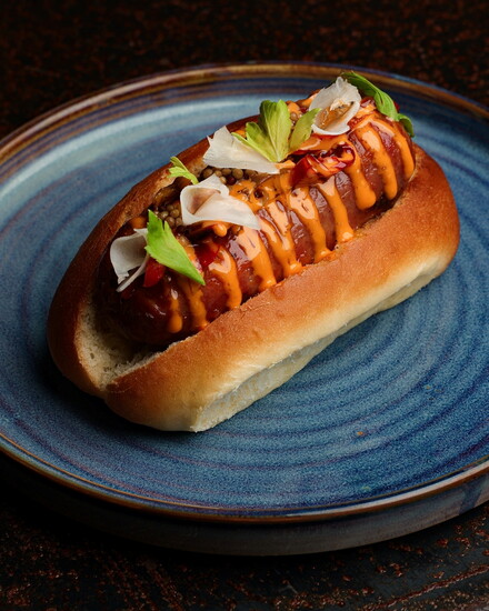 Barbacana, Chicago Sausage Sandwich. 