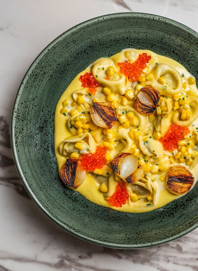 Lazy Lane, Pasta Pescatore. Photo by Brian Kennedy