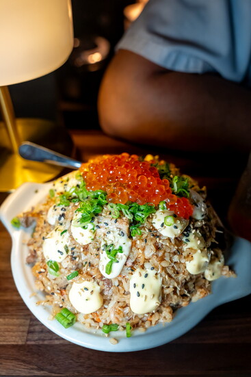 Crab fried rice at DŌZO Japanese American Kitchen