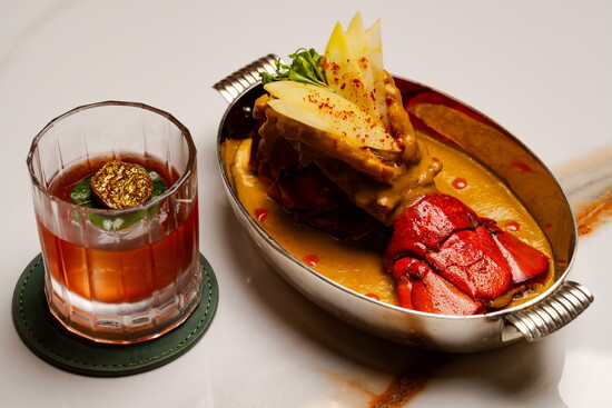 Calicut Mango Lobster Curry from Zamindar's Club House. Photo by 79th Parallel.