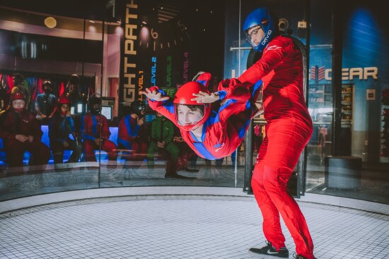 Capturing flight at iFly