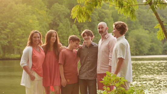 Last family photo with Jon