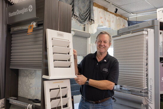 David White, owner White's Draperies and More