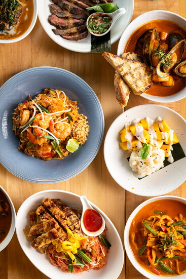 PRU Thai Kitchen & Bar fare