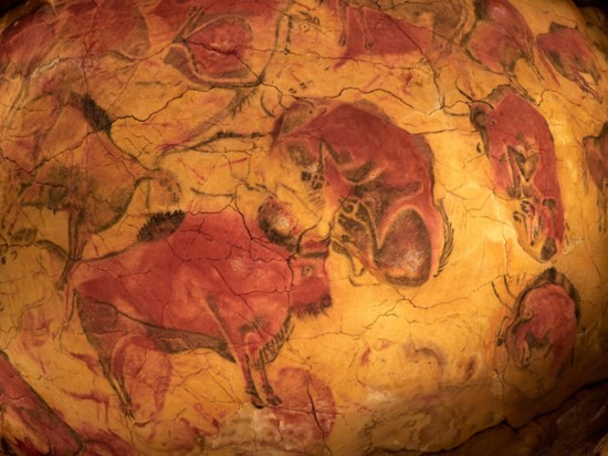 Cave paintings at Altamira, Spain