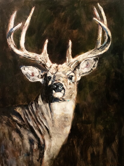 “Local Legend” captures the quiet strength of a Georgia buck.