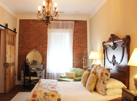 Each of the four guest rooms at Wild Daisy Farm Bed and Breakfast is uniquely decorated. 