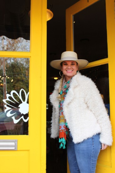 Always in her signature hat, innkeeper Jenny Meeks welcomes guests to a comfortable stay and delicious food. 