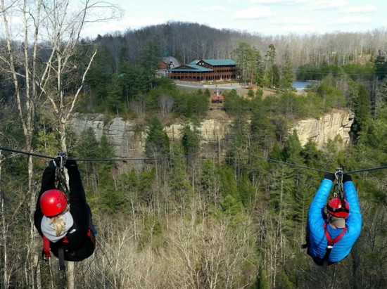 Photo provided by Red River Gorge Ziplines