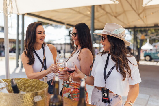 Fredericksburg Food & Wine Festival blends Texas flavors with live music.