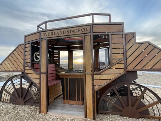 One of the community's favorites, the Stagecoach Time Machine, can be seen at the new Historic Halfway Homestead.