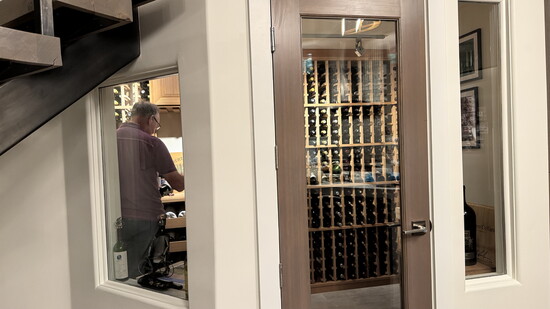 When wine storage is considered early in a remodel. It can be seamlessly integrated near kitchen and dining spaces where people naturally gather.