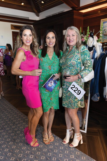 Director of Philanthropy & Community Engagement at Naples Cancer Advisors and Honorary WW&S 2026 Chair, Nikki Audia (L), and Attendees Enjoy Last Year's Event!