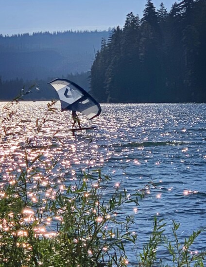 Suttle Lake is a private water playground for Bend resident Bill Huggin.