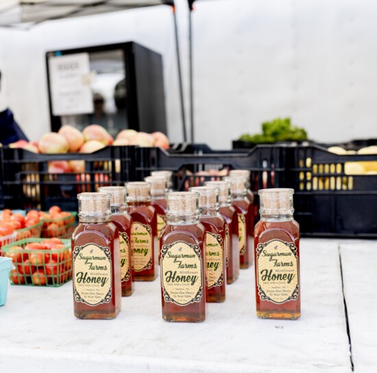 SugarFarms fresh honey available at the market