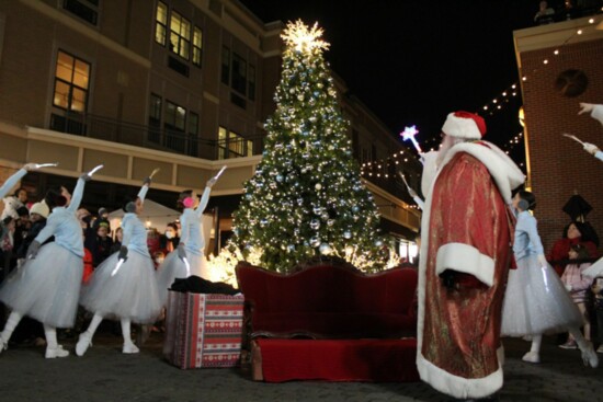 The annual Holiday Stroll in West Hartford. 