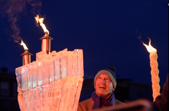 Chabad House of Greater Hartford holds an annual Fire on Ice festival to celebrate Hanukkah. 