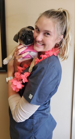 Veterinary Assistant Kate at Westonka Animal Hospital