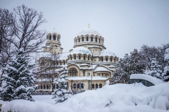 Alexandre Nevsky Cathedral in Sofia, Bulgaria