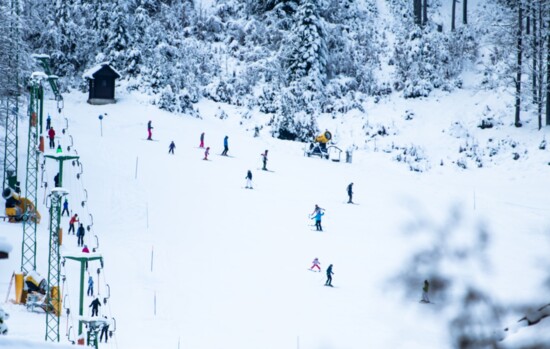 Kranjska Gora Ski Resort in Julian Alps, Slovenia