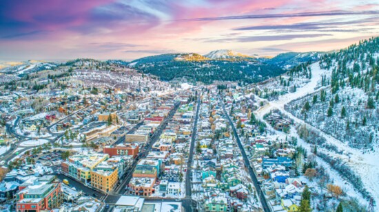 Downtown Skyline of Park City, UT