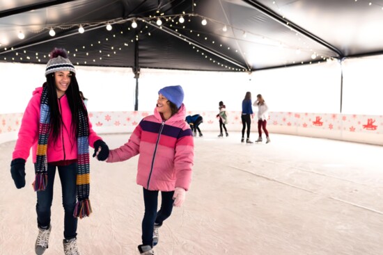 Winter fun at Lake Lanier Islands.