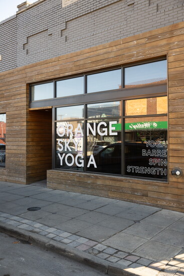 Orange Sky Yoga Barre Spin