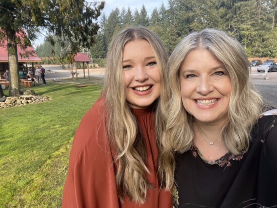  Jen Peters with her daughter, Abbie