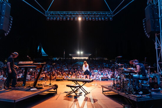 The Levitt Pavilion presented "Chelsea Cutler - the Hometown Show" in July 2024. Photo by Chantel Malin for the Levitt Pavilion.