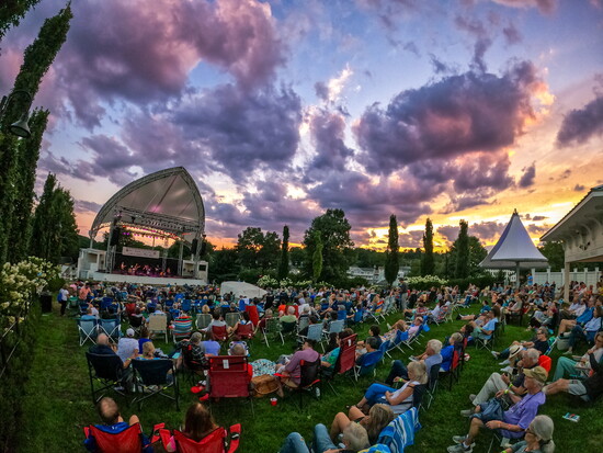 Ollabelle playing the Levitt Pavilion in 2024. Photo by Sean Bemand for the Levitt Pavilion.