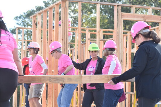 Pink Hat Team in action