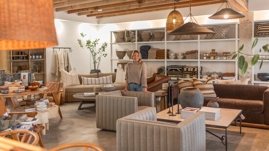 Christina Atkisson, owner and lead designer of Summer House, brings her background in interiors and home staging to the Ingram store.