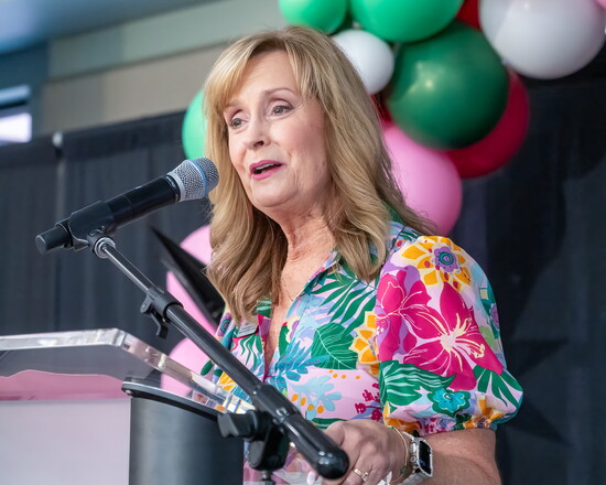 Vol State VP Karen Mitchell offers welcoming remarks.