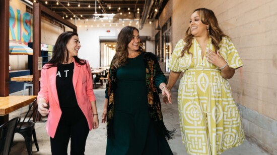 Aly Merritt, Tamara Lucas and Veronica Woodruff