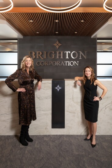 Tina Lytle (L) and Dayna Lamb, Brighton Corporation