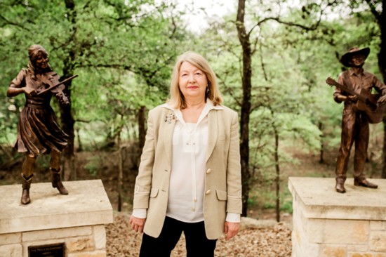 Paula Horner at Boerne amphitheater