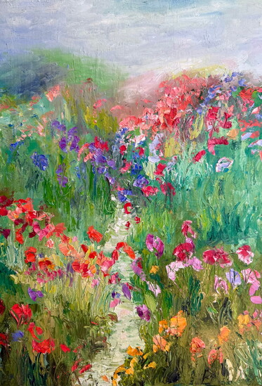 Maria-Victoria Checa, A Stroll in the Field