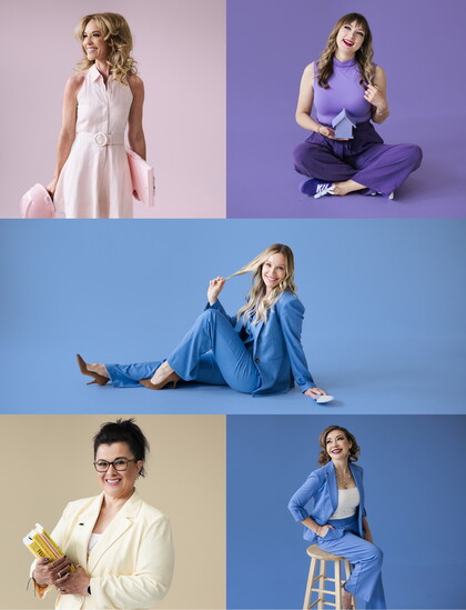 Jenna McCarty, Melanie Woolman, Krista Plate, Rhonda Solis, and Lidia Varela