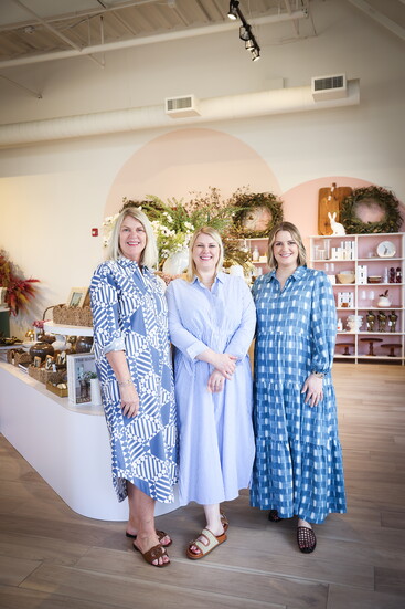 Julie Wenger, Morgan Campbell, & Claire Kempin; Pink Antlers