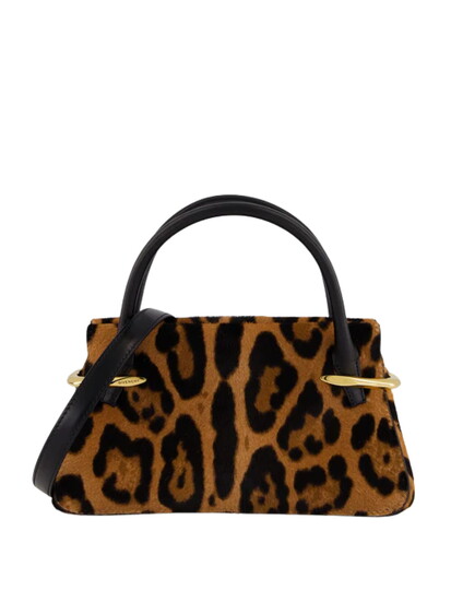 Givenchy Leopard Print Mini Pinch Bag in Pony Effect Leather  credit: Fashion Clinic