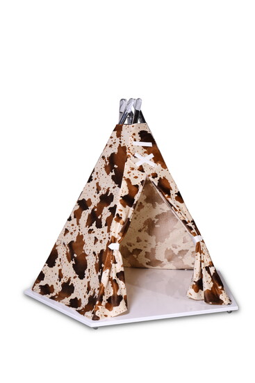 Outdoor Garden | the brown Teepee in nature inspired style Circu