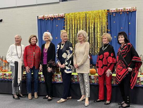 CWCC members at their Cards, Fashion, Luncheon charity fundraiser. 