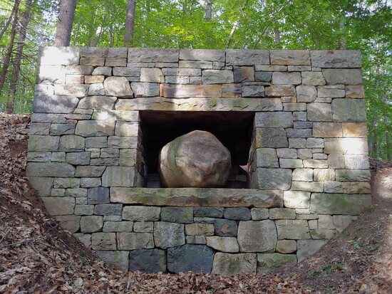 Watershed Boulder Andy Goldsworthy, 2015-2016