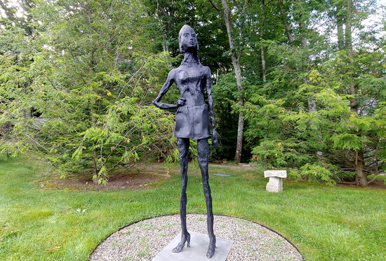 Giacometti’s Granddaughter as a Supermodel Eran Shakine