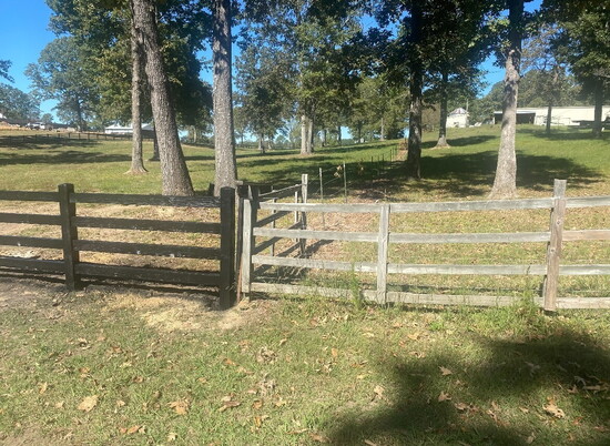 concrete (L) vs. wood (R) 