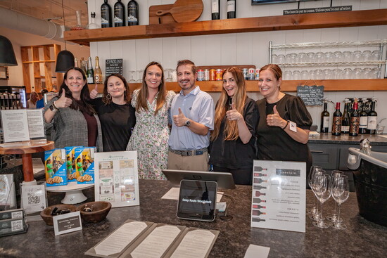 Deep Root's team hosting event